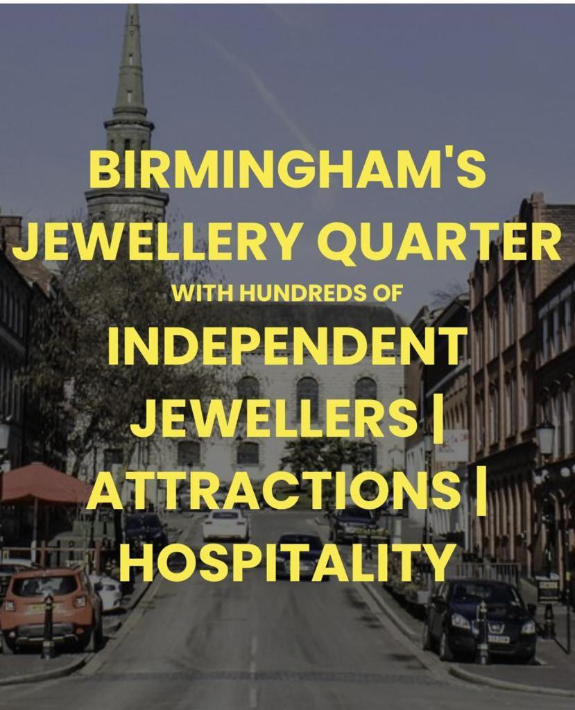 Cool Top Floor Apartment Very Near Birmingham Centre Exterior foto